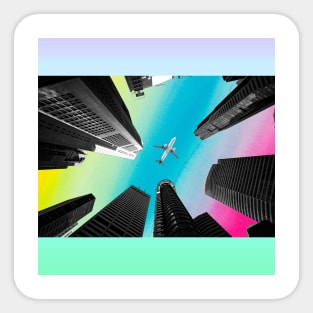 Flight of Colour by Diane Maclaine Sticker